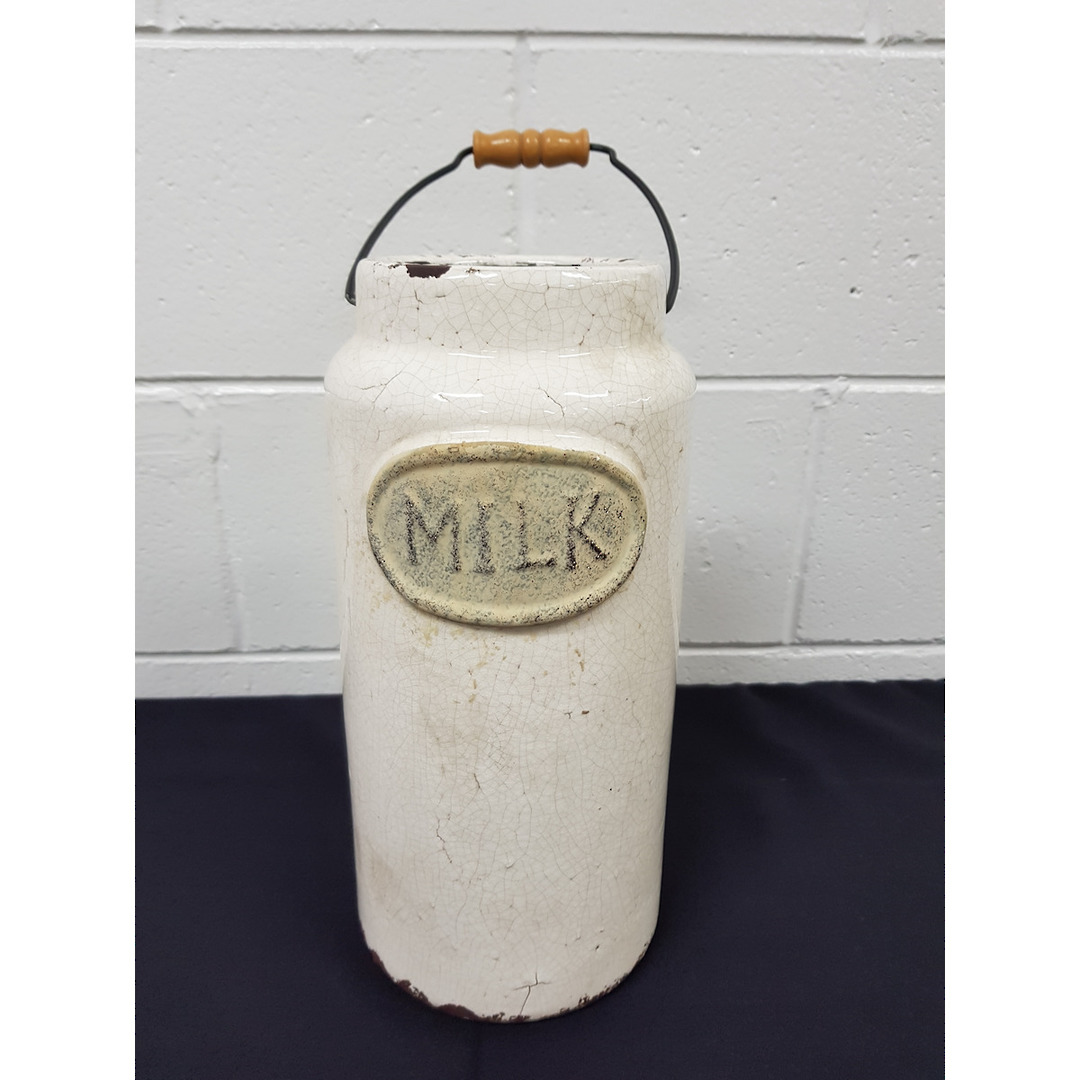 Ceramic Milk Cans - Med image 0